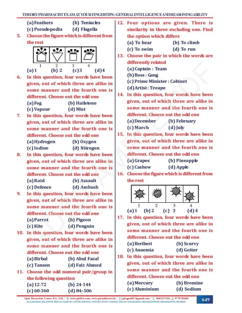 THEORY PHARMACIST EXAM AT YOUR FINGERTIPS (COLOURED HARD COPY BOOK)