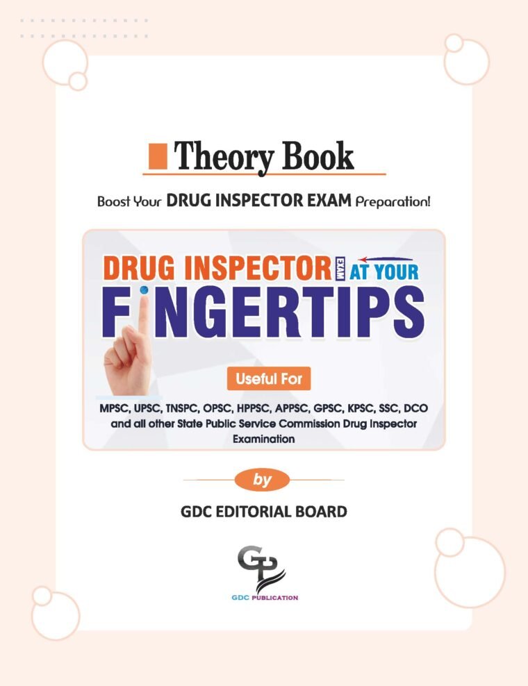 THEORY DRUG INSPECTOR AT YOUR FINGERTIP.(FIRST EDITION)