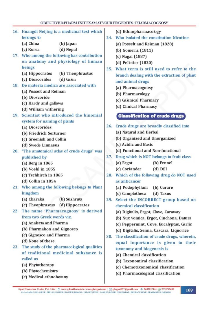 OBJECTIVE D.PHARM EXIT EXAM AT YOUR FINGERTIPS (COLOURED HARD COPY BOOK) | Diploma