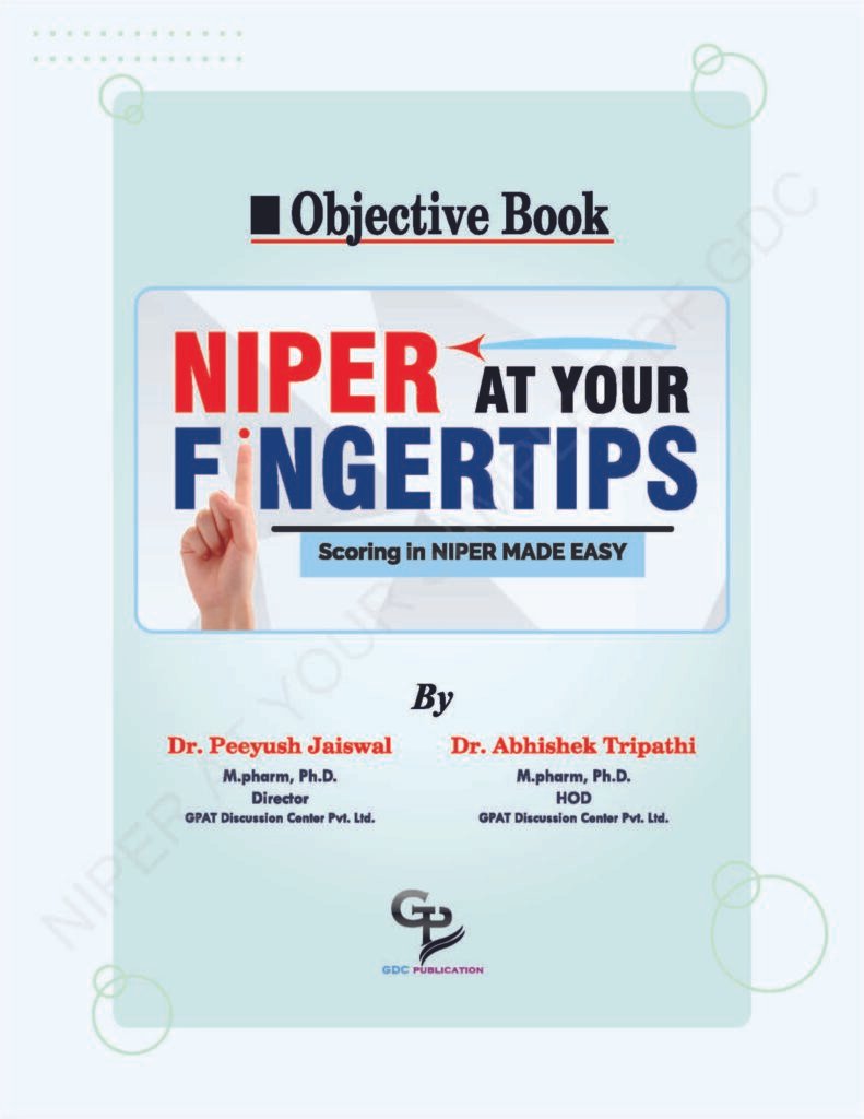 OBJECTIVE NIPER AT YOUR FINGERTIPS (COLOURED HARD COPY BOOK)