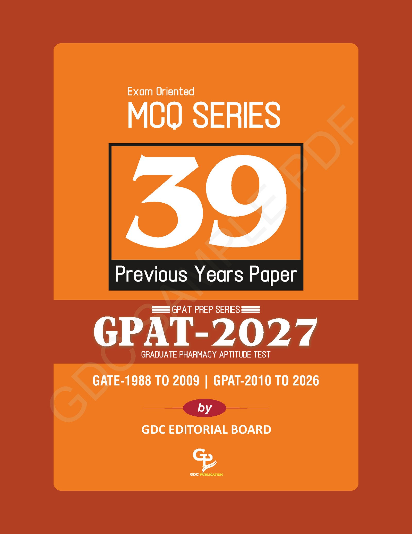 39 GPAT/GATE PREVIOUS YEARS QUESTION PAPERS (COLOURED BOOK) - Image 2