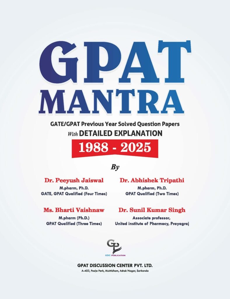 GPAT MANTRA FOR GPAT, 3rd EDITION HARD COPY COLOURED BOOK