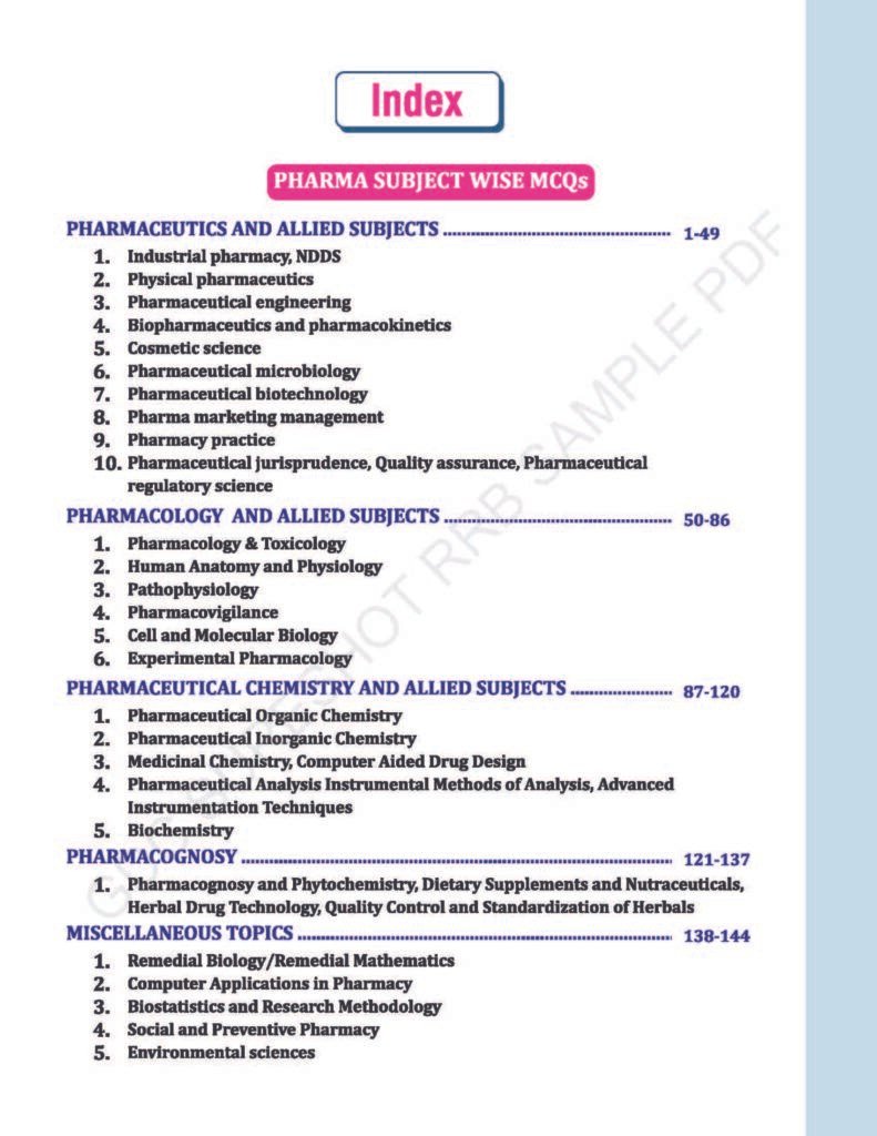 SURE SHOT QUESTION SERIES RAILWAY (RRB) PHARMACIST | SOLVED PAPER | HARD COPY BOOK