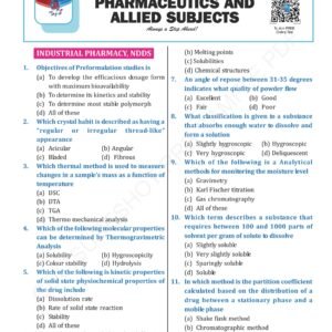 SURE SHOT QUESTION SERIES RAILWAY (RRB) PHARMACIST | SOLVED PAPER | HARD COPY BOOK - Image 4