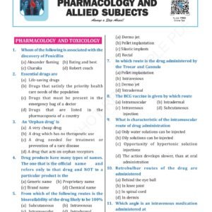 SURE SHOT QUESTION SERIES RAILWAY (RRB) PHARMACIST | SOLVED PAPER | HARD COPY BOOK - Image 5