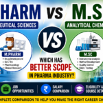 M.Pharm vs M.Sc Analytical Chemistry: Which Has Better Scope in Pharma Industry? The pharmaceutical industry is one of the fastest-growing sectors in India and globally. Students from pharmacy and chemistry backgrounds often face one common question: Which course offers better career opportunities in the pharma industry — M.Pharm or M.Sc Analytical Chemistry? Both degrees provide strong career options, but the right choice depends on your interests, career goals, salary expectations, and preferred work profile. In this blog, we will compare M.Pharm vs M.Sc Analytical Chemistry based on scope, jobs, salary, skills, and future demand in the pharmaceutical industry. What is M.Pharm? Pharmacy (Master of Pharmacy) is a postgraduate degree focused on pharmaceutical sciences, drug formulation, clinical research, pharmacology, quality assurance, and regulatory affairs. Popular specializations include: Pharmaceutics Pharmacology Pharmaceutical Analysis Quality Assurance Industrial Pharmacy Duration 2 Years Eligibility Bachelor of Pharmacy (B.Pharm) What is M.Sc Analytical Chemistry? Analytical Chemistry is a postgraduate science degree focused on chemical analysis, laboratory testing, instrumentation, and quality control techniques. Students learn advanced analytical instruments such as: HPLC GC-MS UV Spectroscopy FTIR Chromatography Wet Lab Analysis Duration 2 Years Eligibility B.Sc Chemistry or related science degree M.Pharm vs M.Sc Analytical Chemistry: Major Differences Feature M.Pharm M.Sc Analytical Chemistry Industry Focus Pharmaceutical & Healthcare Chemical & Pharma Testing Background Required B.Pharm B.Sc Chemistry Main Skills Drug development, QA, regulatory Instrumentation & analysis Pharma Industry Demand Very High High Research Opportunities Excellent Excellent Clinical Knowledge Strong Limited Lab Instrument Expertise Moderate to High Very High Regulatory Roles More opportunities Fewer opportunities Scope in Pharma Industry Scope of M.Pharm in Pharma Industry M.Pharm graduates are highly preferred in pharmaceutical companies because they have direct knowledge of medicines, formulations, regulations, and manufacturing processes. Top Job Roles Quality Assurance Officer Regulatory Affairs Executive Production Manager Formulation Scientist Pharmacovigilance Associate Clinical Research Associate Top Recruiters Sun Pharmaceutical Dr. Reddy's Laboratories Cipla Lupin Limited Aurobindo Pharma Average Salary Freshers: ₹3–6 LPA Experienced Professionals: ₹8–15 LPA+ Scope of M.Sc Analytical Chemistry in Pharma Industry M.Sc Analytical Chemistry graduates are in strong demand in pharmaceutical testing laboratories and quality control departments. Their expertise in analytical instruments makes them valuable for testing and validation work. Top Job Roles QC Analyst Analytical Scientist R&D Chemist Method Development Analyst Stability Testing Officer Instrumentation Specialist Industries Hiring Pharma companies Chemical industries Food testing labs Environmental labs Research laboratories Average Salary Freshers: ₹2.5–5 LPA Experienced Professionals: ₹7–12 LPA+ Which Degree Has Better Scope? The answer depends on your career goals. Choose M.Pharm If You Want: Direct entry into pharmaceutical industries Regulatory affairs careers Drug formulation and development roles Clinical research opportunities Better long-term growth in pharma Choose M.Sc Analytical Chemistry If You Want: Strong laboratory and analytical work Expertise in sophisticated instruments Research-oriented chemistry careers Testing and quality control specialization Future Demand in 2026 and Beyond The pharma industry is rapidly expanding due to: Increased medicine demand Generic drug manufacturing Research and development growth Export opportunities Government healthcare initiatives Future Trend M.Pharm graduates may get broader pharma management and regulatory opportunities. M.Sc Analytical Chemistry professionals may see high demand in QC, analytical R&D, and instrumentation sectors. Both fields have good future potential. Salary Comparison Experience M.Pharm M.Sc Analytical Chemistry Fresher ₹3–6 LPA ₹2.5–5 LPA 5 Years Experience ₹7–12 LPA ₹6–10 LPA Senior Level ₹15 LPA+ ₹12 LPA+ Which is Better for Government Jobs? M.Pharm Better opportunities in: Drug Inspector exams Pharmacist roles Government pharma labs Research organizations M.Sc Analytical Chemistry Better opportunities in: Chemical laboratories Research institutes Scientific assistant positions Environmental testing labs Final Verdict Both M.Pharm and M.Sc Analytical Chemistry offer excellent opportunities in the pharmaceutical industry. If your goal is a complete pharma career with better industry exposure, regulatory knowledge, and growth opportunities, M.Pharm is generally considered better. If you are passionate about laboratory analysis, instruments, testing, and chemical research, M.Sc Analytical Chemistry is an excellent choice. Your success ultimately depends on: Skills Internship experience Communication Technical expertise Industry exposure Frequently Asked Questions (FAQs) Is M.Pharm better than M.Sc Analytical Chemistry? For core pharma industry roles, M.Pharm usually has broader opportunities. However, M.Sc Analytical Chemistry is highly valuable for QC and analytical R&D. Can M.Sc Analytical Chemistry students work in pharma companies? Yes, many pharma companies hire analytical chemistry graduates for QC, QA, and testing roles. Which has higher salary: M.Pharm or M.Sc Chemistry? Generally, M.Pharm offers slightly higher salary growth in pharma industries. Which course is best for research? Both are excellent, but M.Sc Analytical Chemistry is stronger in analytical research and instrumentation. Conclusion: Choose the degree based on your interest, not only salary. Both careers have strong future demand in India’s growing pharmaceutical sector.
