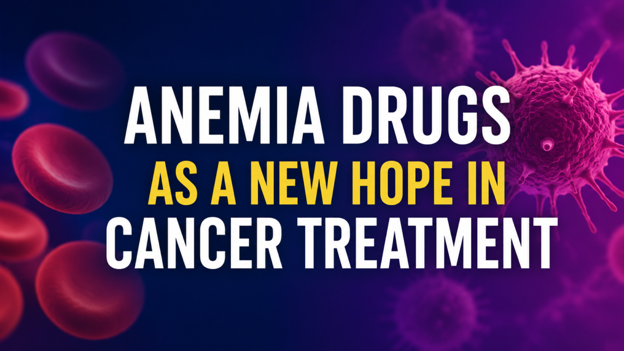 Scientists explore how anemia drugs used in chronic kidney disease may help slow cancer growth and reduce tumor blood vessel formation.