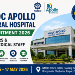 NMDC Apollo Central Hospital Recruitment 2026 walk-in interview thumbnail for doctors and paramedical staff jobs