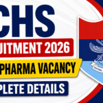 ECHS Recruitment 2026 thumbnail featuring latest pharma vacancy and complete details with official ECHS emblem.