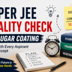 NIPER JEE reality check thumbnail with study plan, books, and discipline concept