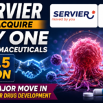 Servier acquires Day One Biopharmaceuticals for $2.5 billion with cancer drug development themed thumbnail.