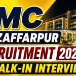 TMC Muzaffarpur Recruitment 2026 walk-in interview thumbnail with bright yellow gradient background and bold recruitment text.