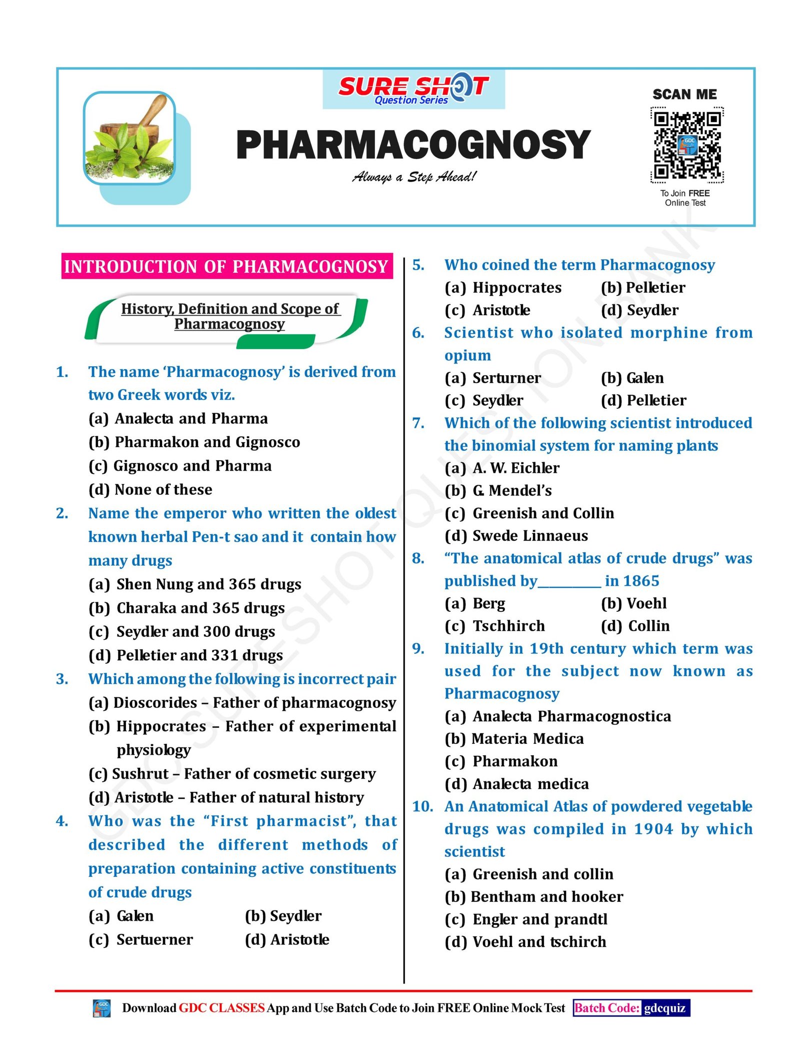 SURESHOT QUESTION BANK (GPAT, NIPER, DI, PHARMACIST) | SET OF 6 HARD COPY COLOURED BOOK - Image 3