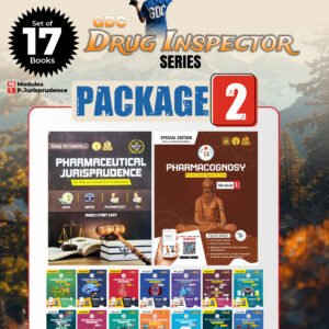 DRUG INSPECTOR PACKAGE - 2 (Hard Copy Book)(DI)