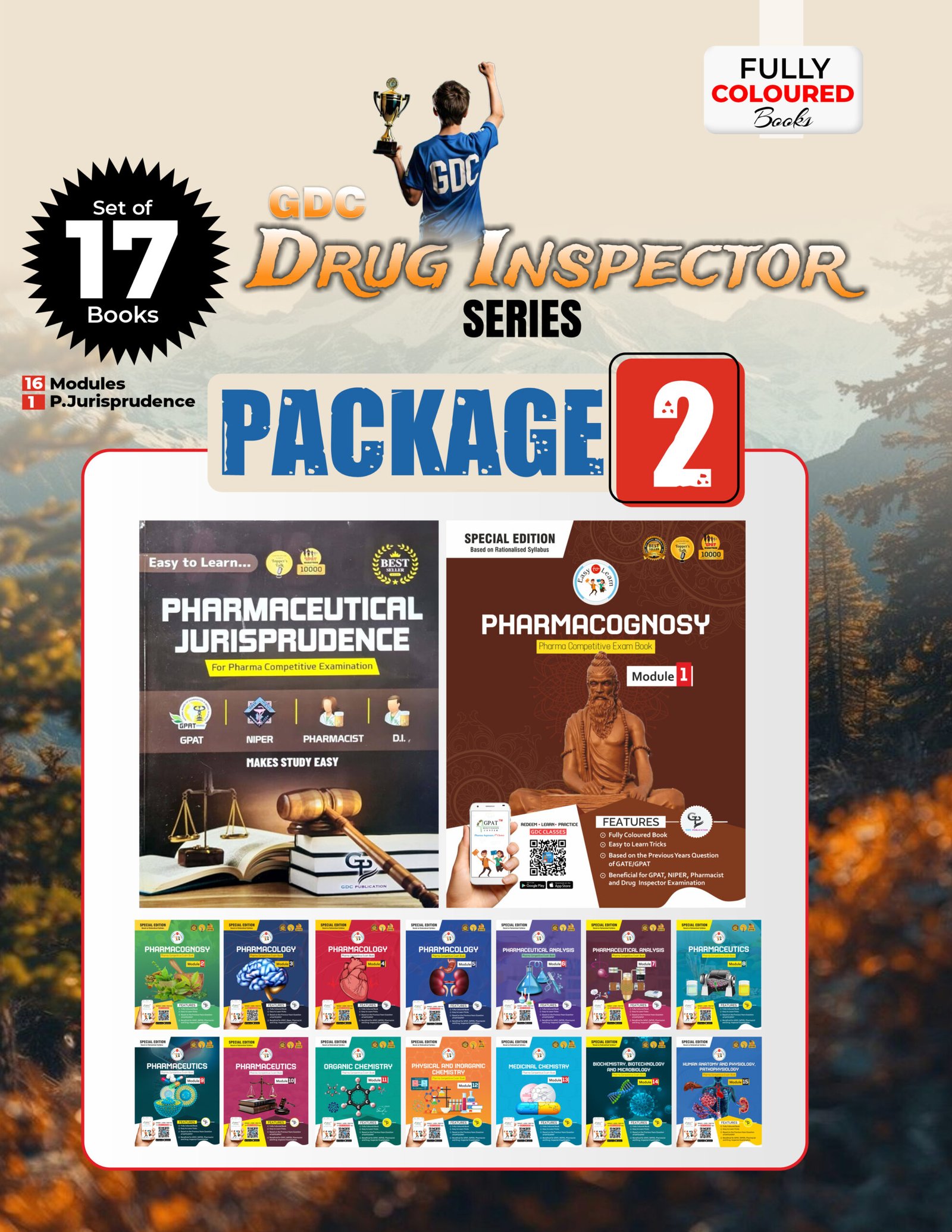 DRUG INSPECTOR PACKAGE - 2 (Hard Copy Book)(DI)