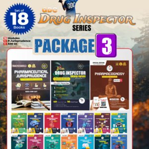 DRUG INSPECTOR PACKAGE - 3 (Hard Copy Book)(DI)