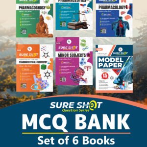 SURESHOT QUESTION BANK (GPAT, NIPER, DI, PHARMACIST) | SET OF 6 HARD COPY COLOURED BOOK