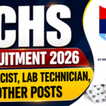 ECHS Recruitment 2026 thumbnail featuring bold white and red text, ECHS logo, medicine bottle, tablets, stethoscope, and healthcare recruitment theme in a professional blue background.
