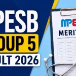 MPESB Group 5 Result 2026 Out Merit List Released for Staff Nurse & Paramedical Posts