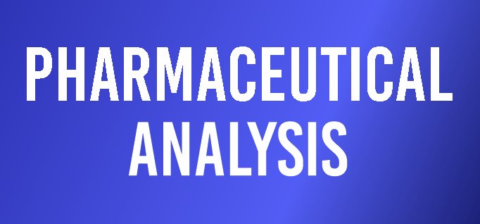 Pharmaceutical Analysis