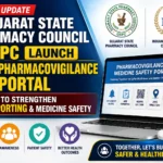Gujarat State Pharmacy Council and Indian Pharmacopoeia Commission launch Pharmacovigilance & Medicine Safety Portal to promote ADR reporting and improve patient safety in India.