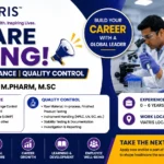 Viatris Hiring 2026 for Quality Assurance and Quality Control roles for B.Pharm, M.Pharm and M.Sc candidates