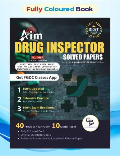 AIM DRUG INSPECTOR AND AIM PHARMACIST COMBO (FULLY COLOURED BOOK) EXAM SUCCESS KIT BY GDC PUBLICATION. - Image 3