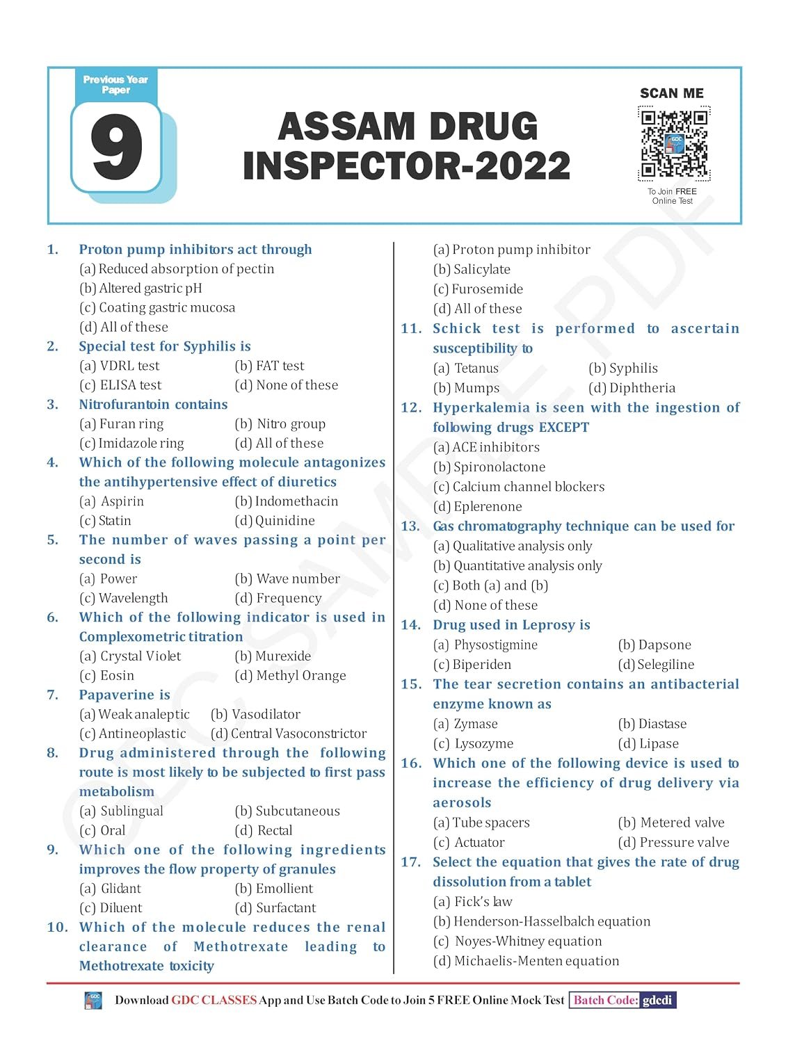 AIM DRUG INSPECTOR AND AIM PHARMACIST COMBO (FULLY COLOURED BOOK) EXAM SUCCESS KIT BY GDC PUBLICATION. - Image 7