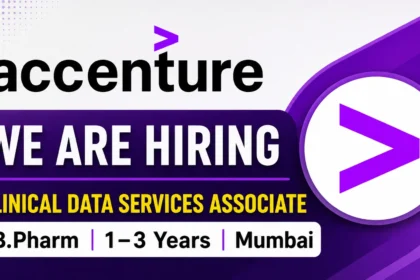 Accenture Clinical Data Services Associate Job 2026 for B.Pharm