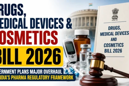 Drugs, Medical Devices and Cosmetics Bill 2026 – Government Plans Major Overhaul of India’s Pharma Regulatory Framework