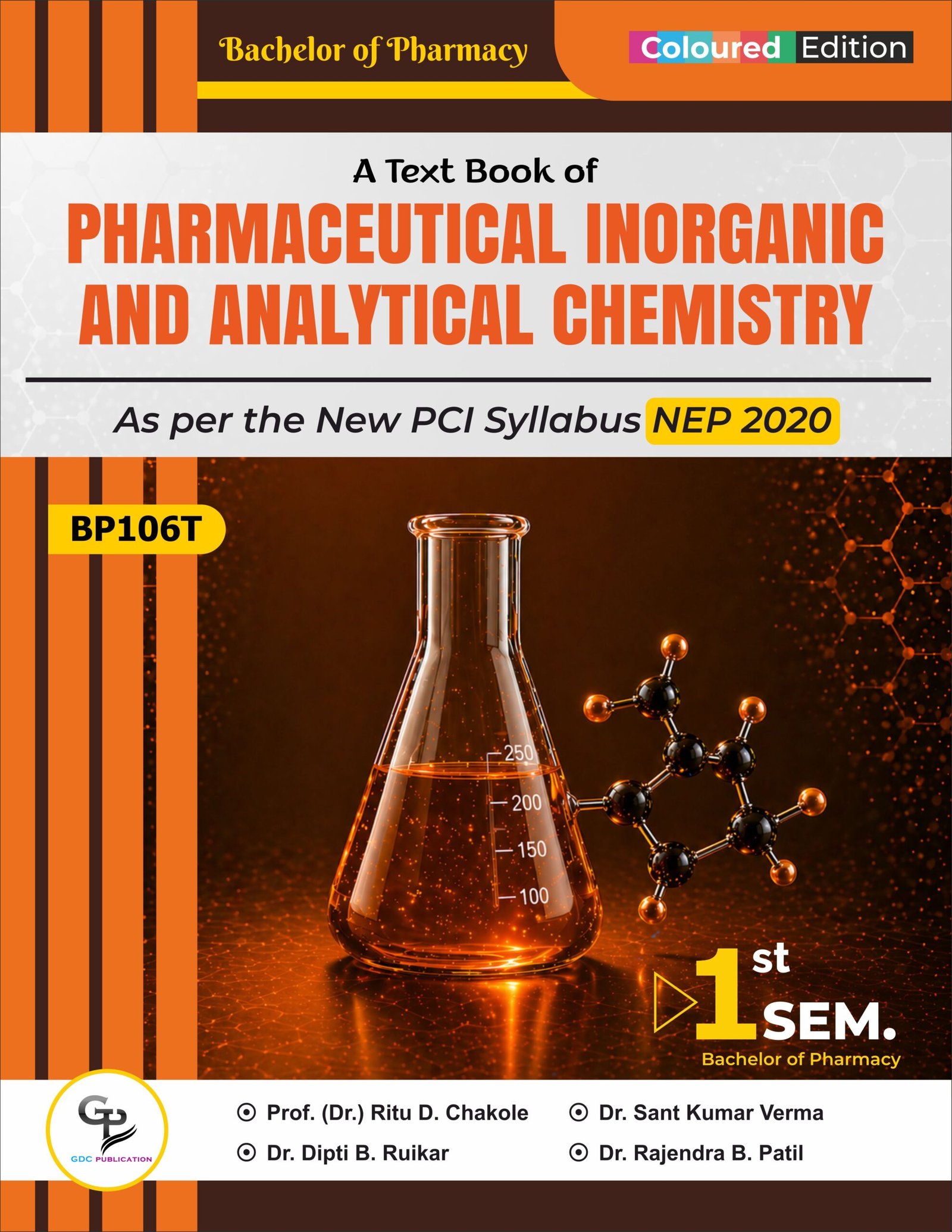 PHARMACEUTICAL INORGANIC AND ANALYTICAL CHEMISTRY | B.PHARM 1ST SEMESTER | BP106T
