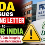 FDA warning letter issued to Dabur India over CGMP, data integrity and validation deficiencies