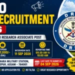 DRDO JRF Recruitment 2026 | JRF & RA Vacancy