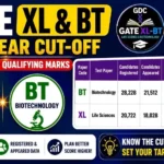 GATE XL & BT Last Year Cut-Off – Life Sciences and Biotechnology Category-Wise Qualifying Marks