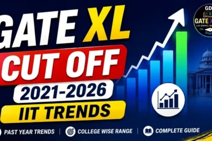 GATE XL Cut Off 2021–2026 IIT trends showing past year cut-off trends and college-wise range.