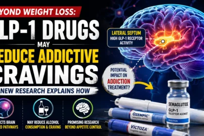 GLP-1 drugs and addictive cravings brain reward pathway