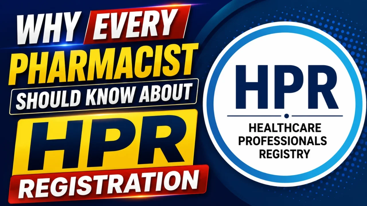 Why Every Pharmacist Should Know About HPR Registration – Healthcare Professionals Registry