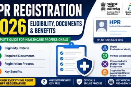 HPR Registration 2026 eligibility, documents, benefits and registration process guide