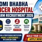 Homi Bhabha Cancer Hospital B.Pharm Recruitment 2026