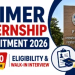 PGIMER Internship Recruitment 2026 with ₹15,000 honorarium, eligibility and walk-in interview