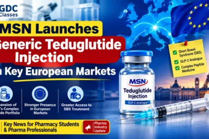 MSN Teduglutide Injection generic launch in European markets