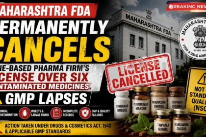 Maharashtra FDA cancels Inducare Pharma Ayurvedic medicine manufacturing license over quality and GMP violations