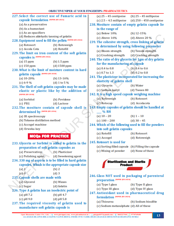 NIPER AT YOUR FINGERTIPS (THEORY & OBJECTIVE) COMBO COLOURED BOOKS - Image 7