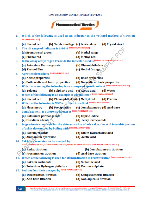 Help and SupportHelp & Support PHARMACIST AT YOUR FINGERTIPS (THEORY & OBJECTIVE) COMBO COLOURED BOOKS - Image 8
