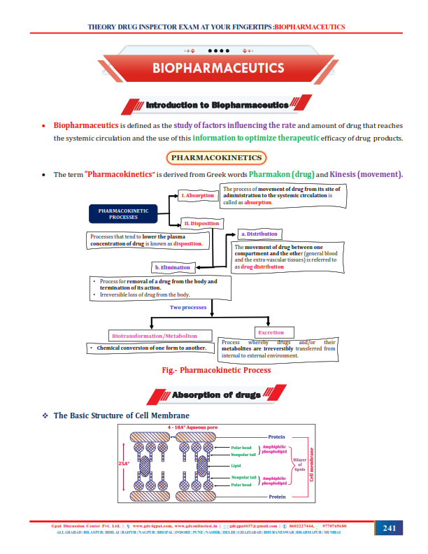 DRUG INSPECTOR EXAM AT YOUR FINGERTIPS (THEORY & OBJECTIVE) COMBO COLOURED BOOKS - Image 6