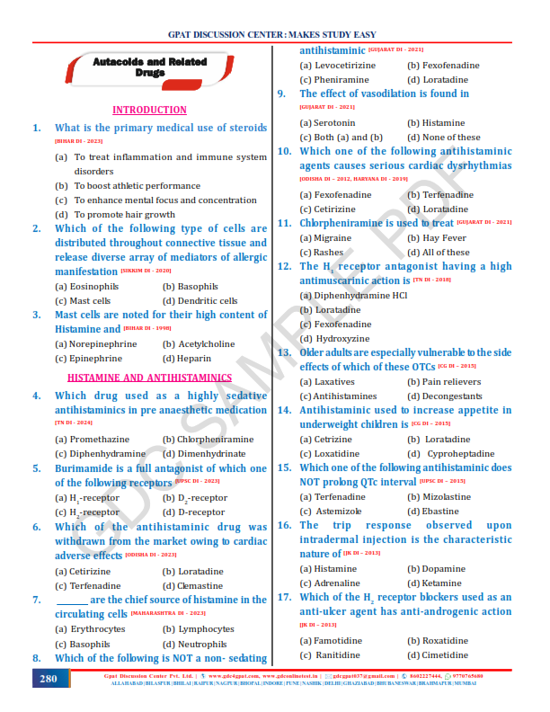 DRUG INSPECTOR EXAM AT YOUR FINGERTIPS (THEORY & OBJECTIVE) COMBO COLOURED BOOKS - Image 4