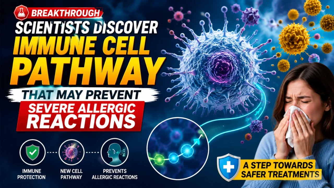 Scientists discover IL-13 and cDC2 immune pathway that may prevent severe allergic reactions and the atopic march.