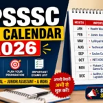 UPSSSC Exam Calendar 2026 with PET and upcoming examination dates