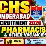 ECHS Secunderabad Recruitment 2026 Pharmacist and Other Vacancies