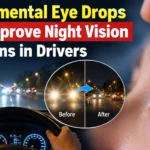 Experimental eye drops may improve night vision problems in drivers